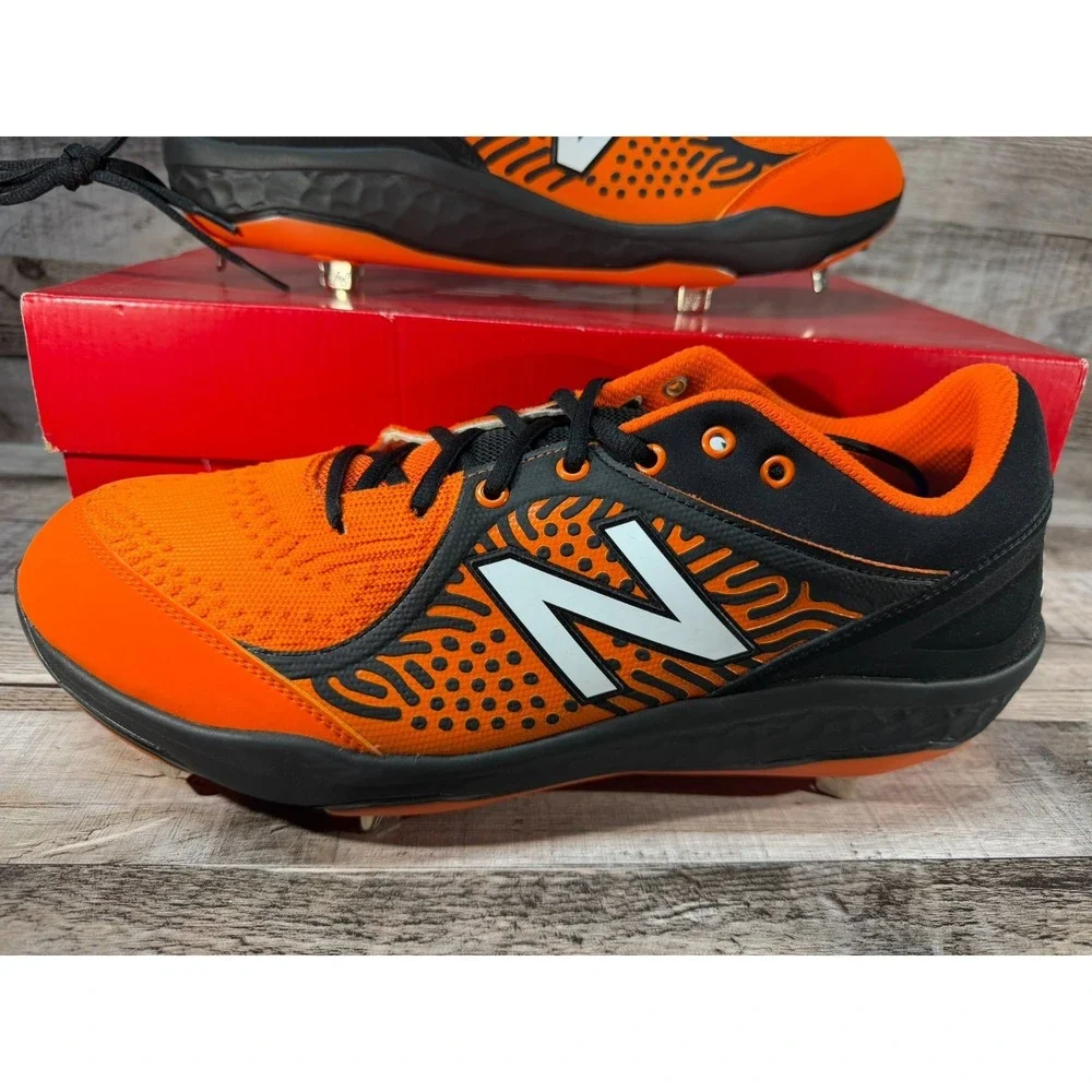 New Balance Fresh Foam 3000 V5 Molded Baseball Metal Cleats Size 16‎ Orange